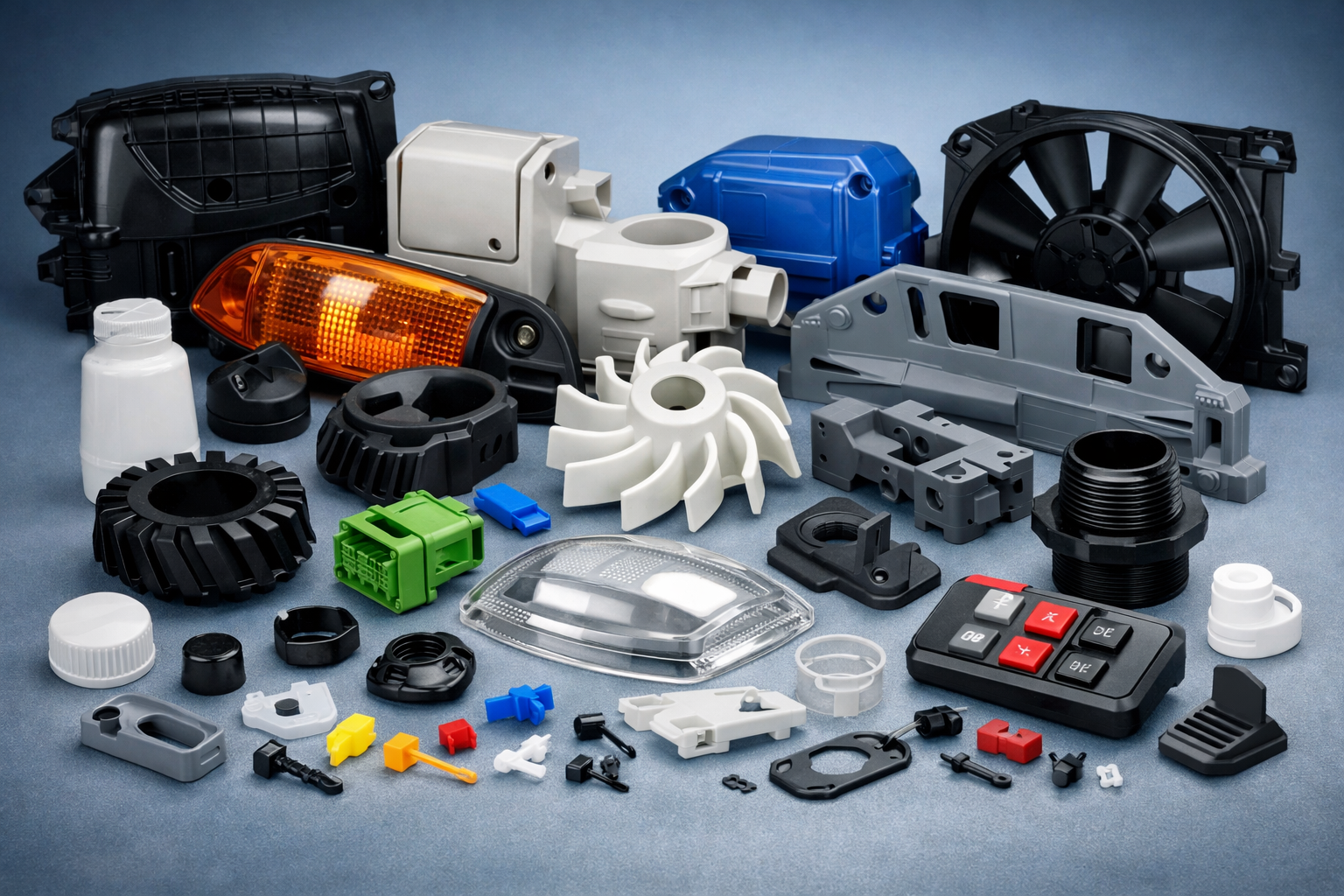 Plastic Injection Molded Components